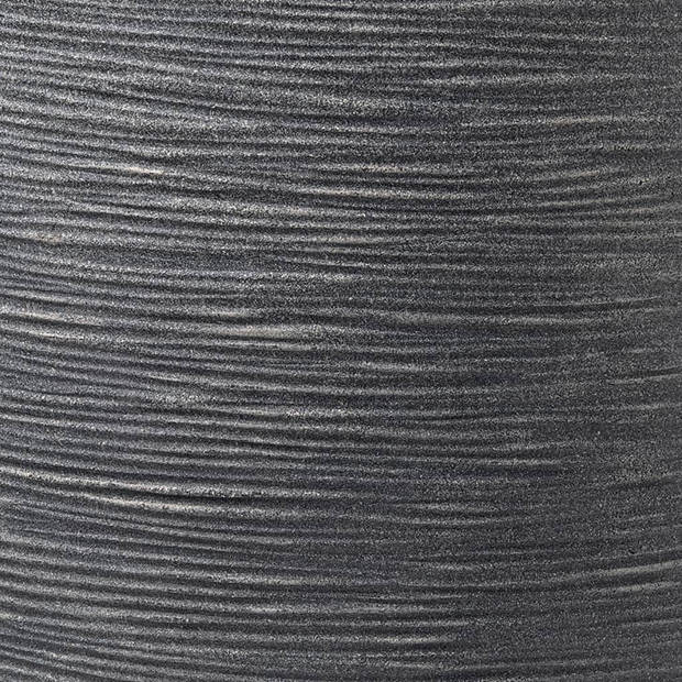 Capi Plantenbak Waste Rib laag elegant 46x58 cm grijs