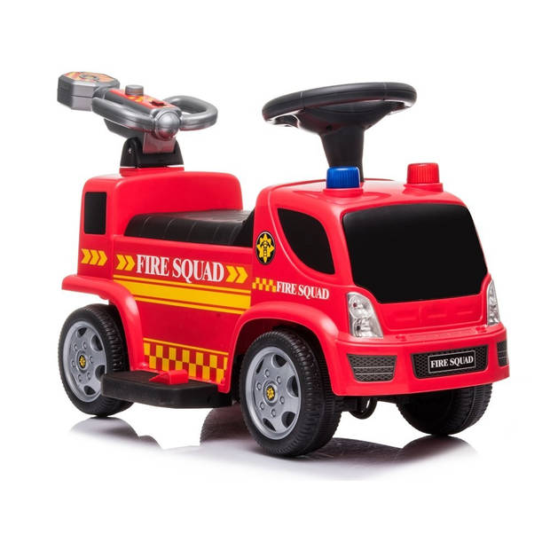 Elektrische kinderauto - brandweerauto - brandweer spuitwagen - tot 20kg max 1-3 km/h