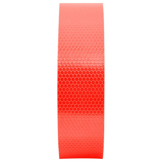 vidaXL Reflecterende tape 5 cm x 50 m PVC rood