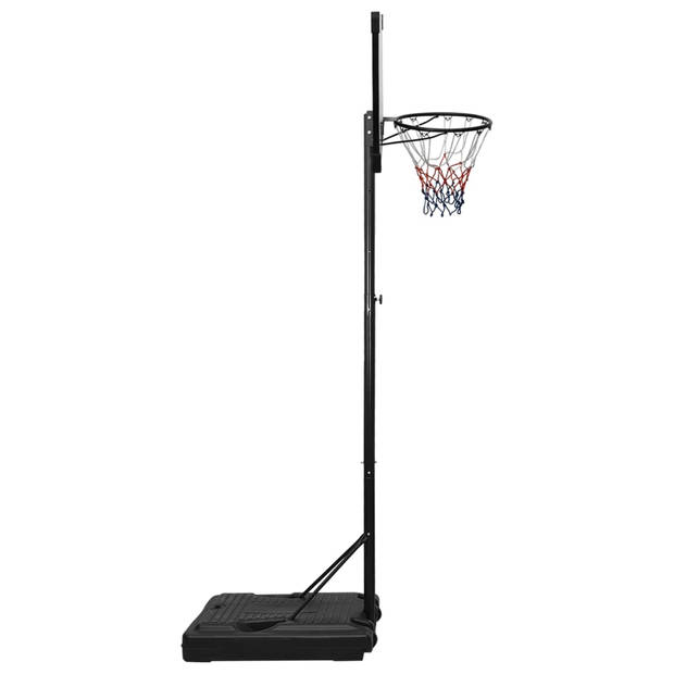 vidaXL Basketbalstandaard 235-305 cm polycarbonaat transparant