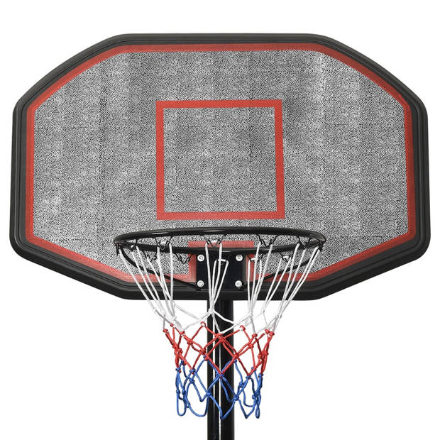 vidaXL Basketbalstandaard 258-363 cm polyetheen