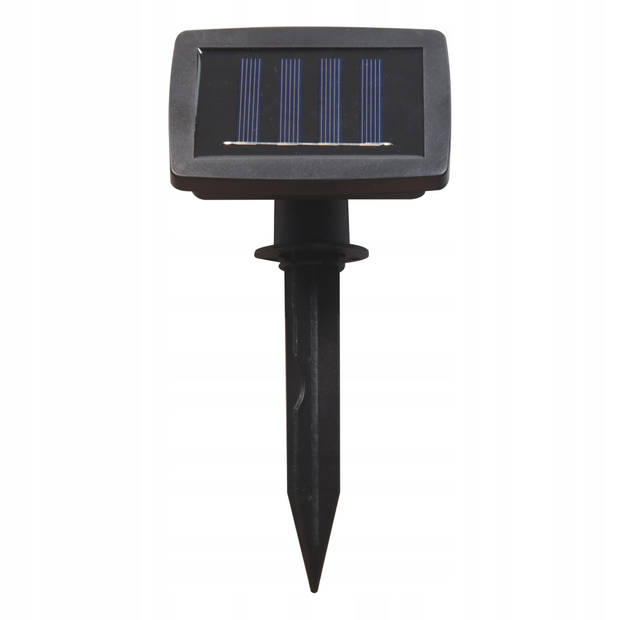 LED Lichtsnoer met Zonne-energie - Dag en Nacht Sensor - Prixa Sline - Warm Wit 3000K - 4.85 Meter - 20 LED's -