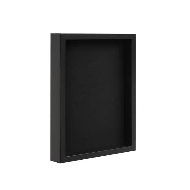 ACAZA Fotokader in 3D - Box Frame - Fotolijst - 3.5 cm diep - MDF - 30x40cm - Zwart