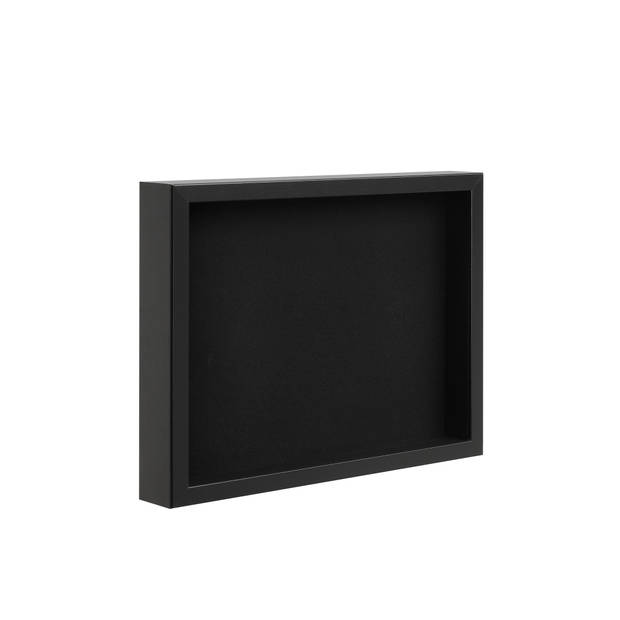 Fotokader in 3D - Box Frame - Fotolijst - 3.5 cm diep - MDF - 30x40cm - Zwart