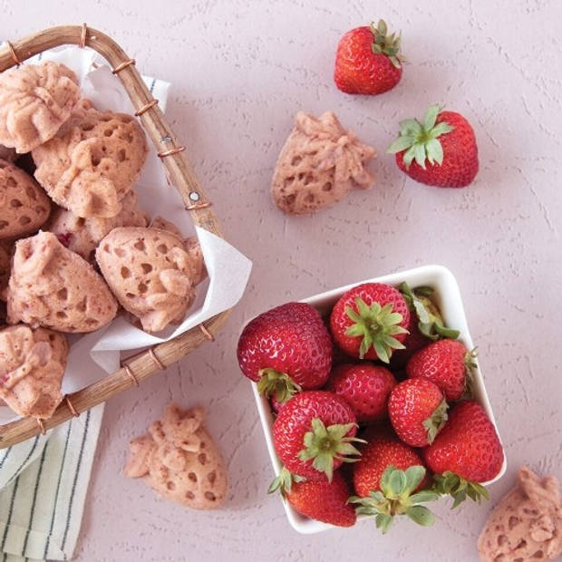 Nordic Ware - Bakvorm "Strawberry Patch Bites Pan" - Nordic Ware Spring & Summer Toffee