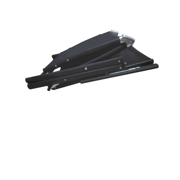 MaxxGarden Ligbed met Verstelbare Rug - Aluminium - voor Tuin en Zwembad - 150x58x85 cm (zwart)