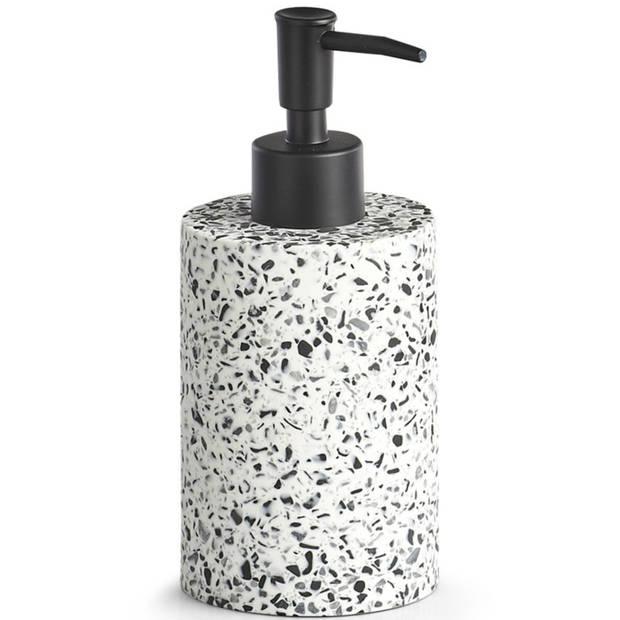 Toilet spullen set Toiletborstel met zeeppompje van polystone - Badkameraccessoireset