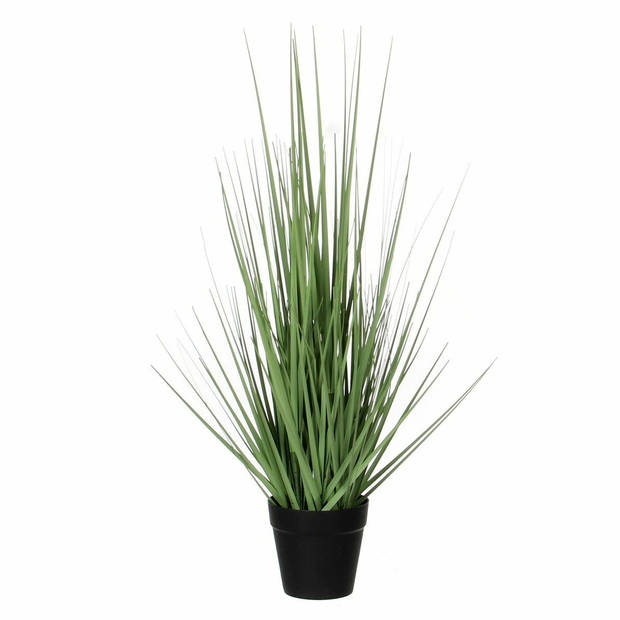 Mica Decorations - gras kunstplant - groen - H53 x D30 cm - Kunstplanten