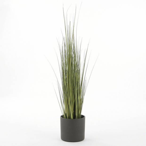 Mica Decorations - gras kunstplant - groen - H115 x D35 cm - Kunstplanten