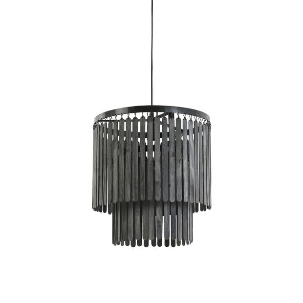 Light & Living - Hanglamp GULARO - Ø45x43cm - Zwart