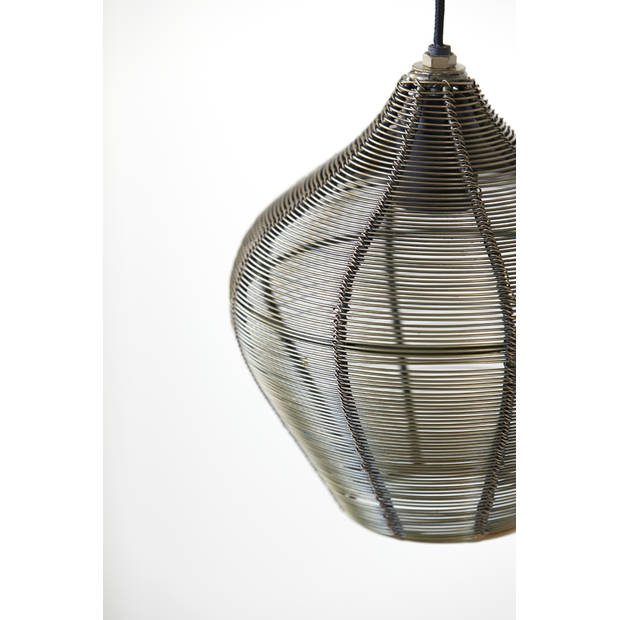 Light & Living - Hanglamp ALVARO - Ø20x22cm - Brons