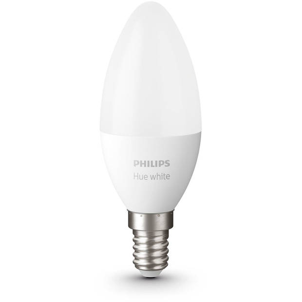 Philips Hue KAARSLAMP E14 1-pack ZACHTWIT LICHT