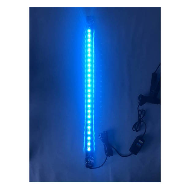 All Ride Lichtbalk Auto - Lichtstaaf voor Binnenzijde Voorruit - 7 Kleuren - 24 LED's - Sigarettenplug Aansluiting