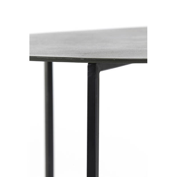 Light & Living - Salontafel SOCOS - Ø75x46.5cm - Grijs - Set van 2