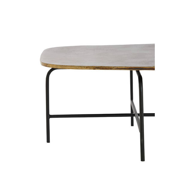 Light & Living - Salontafel ZAPALA - 147x70x38cm - Zwart