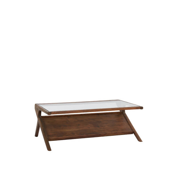 Light & Living - Salontafel YUKI - 112x70x41cm - Bruin