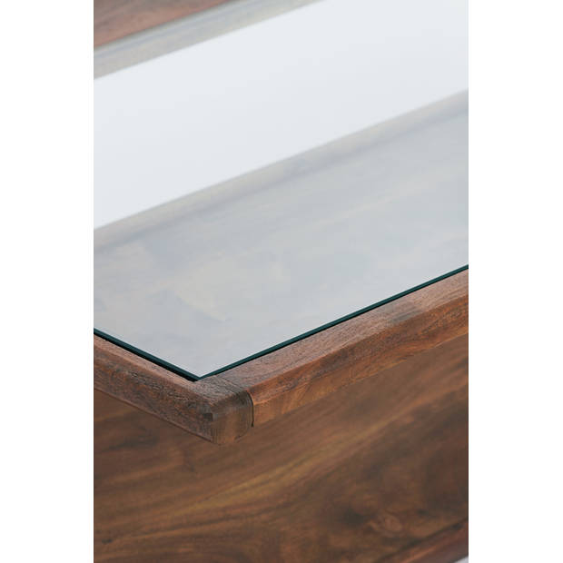 Light & Living - Salontafel YUKI - 112x70x41cm - Bruin