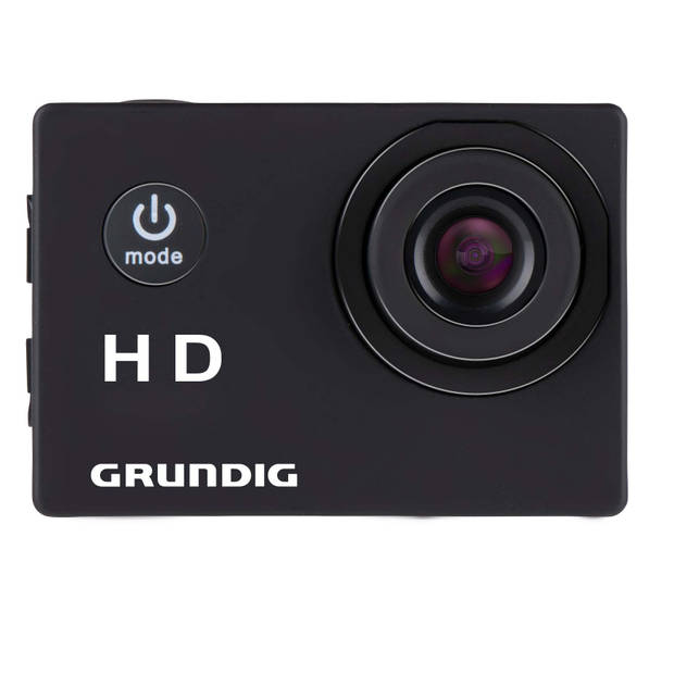 Grundig Action Camera HD720P - Onderwatercamera - Waterdicht tot 30M - 2"LCD Scherm - Zwart