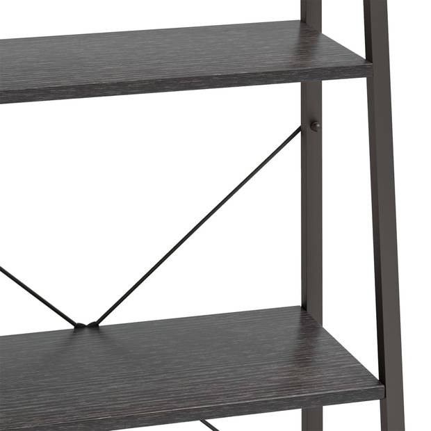 The Living Store Opbergrek 3 lagen - 56 x 35 x 108 cm - Sterke stalen constructie