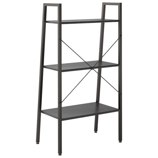 The Living Store Opbergrek 3 lagen - 56 x 35 x 108 cm - Sterke stalen constructie