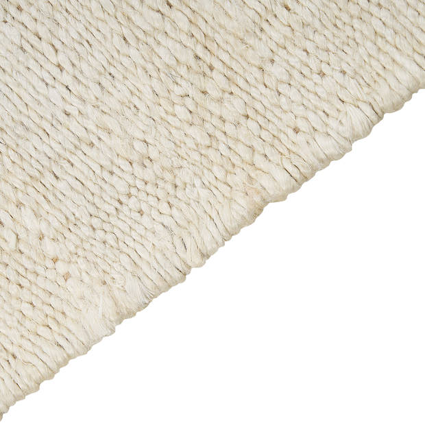 Beliani LUNIA - Laagpolig-Beige-Jute