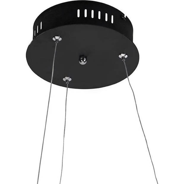 Paul Neuhaus Hanglamp Rowan Ø 55 cm zwart