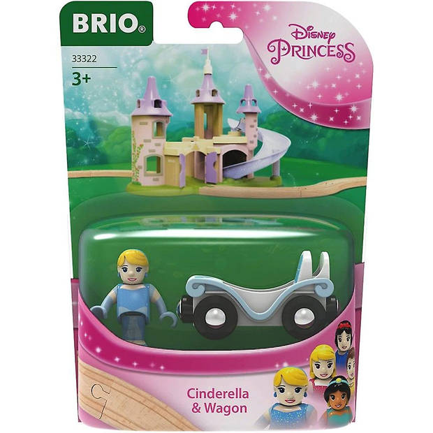 BRIO Cinderella & Wagon (Disney Princess) 33322