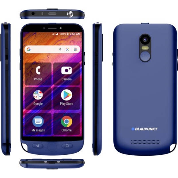 Blaupunkt Guardian 4G Senioren Smartphone - Blauw