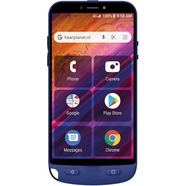 Blaupunkt Guardian 4G Senioren Smartphone - Blauw