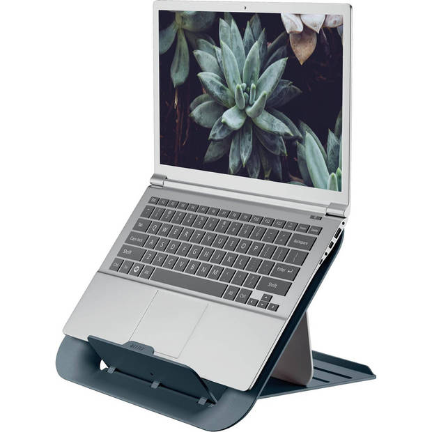 Leitz Ergo Cosy laptopstandaard, grijs 6 stuks