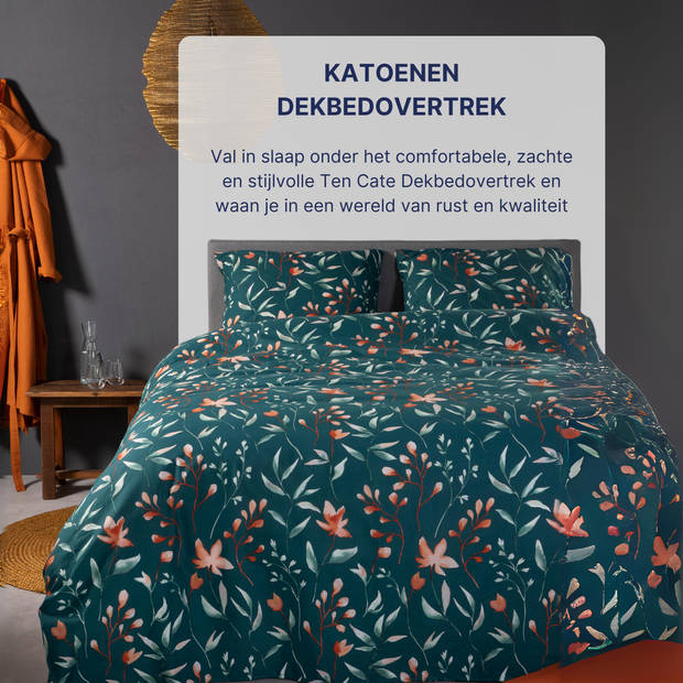 Ten Cate Katoenen Dekbedovertrek - 240x200/220 cm - Evie