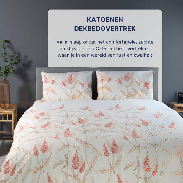 Ten Cate Katoenen Dekbedovertrek - 140x200/220 cm - Budlea