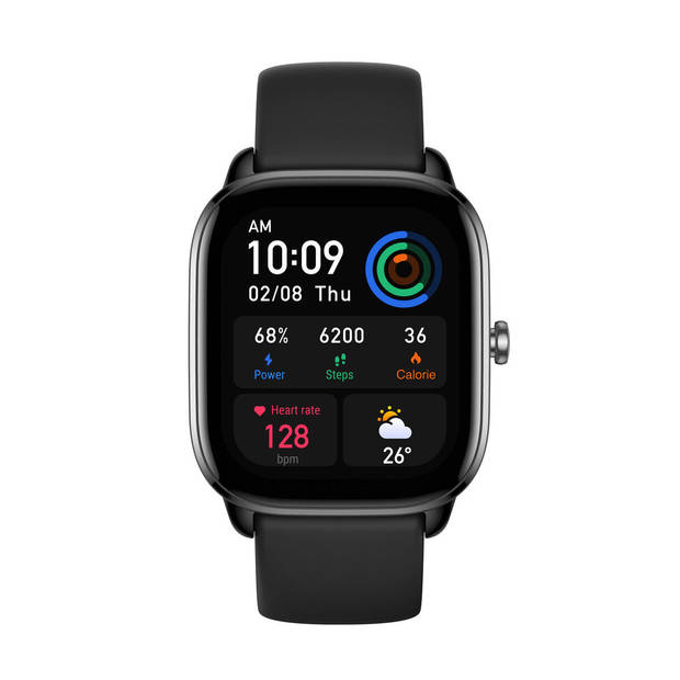 Smartwatch Amazfit GTS 4 mini Midnight black Zwart 1,65"