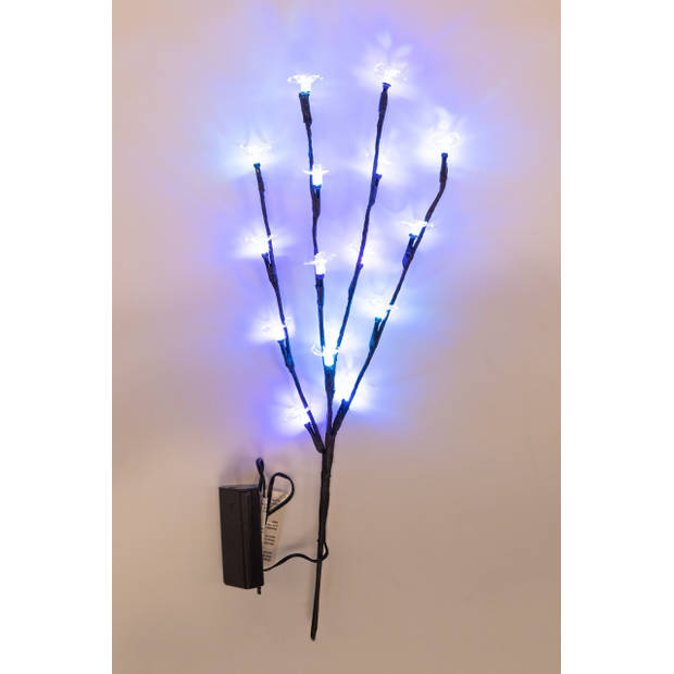 MaxxHome Lichttak - binnen kerstverlichting - kerstversiering - 16 LED lampjes - 3 kleuren
