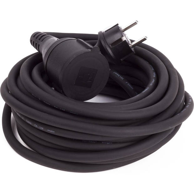 Extension Cord Rubber with Edge Earth 10 meters