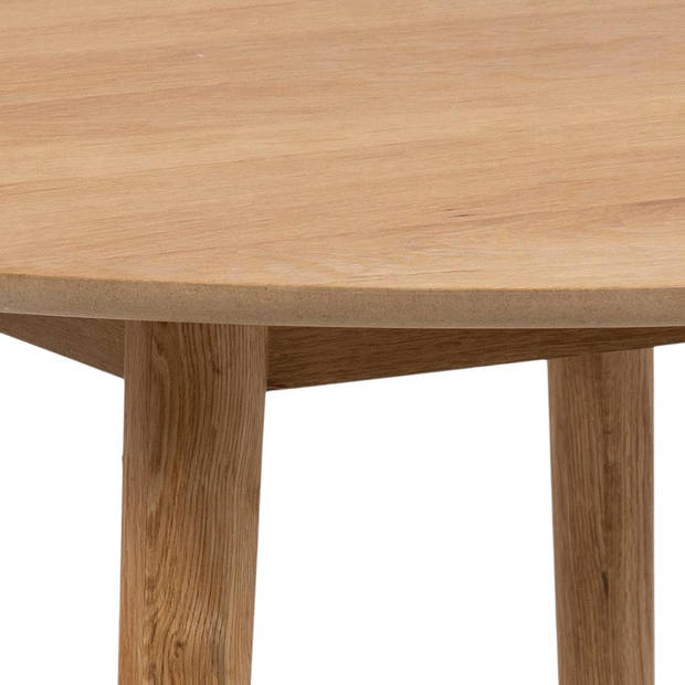 Nico - Eettafel - rond 120cm - Eiken.