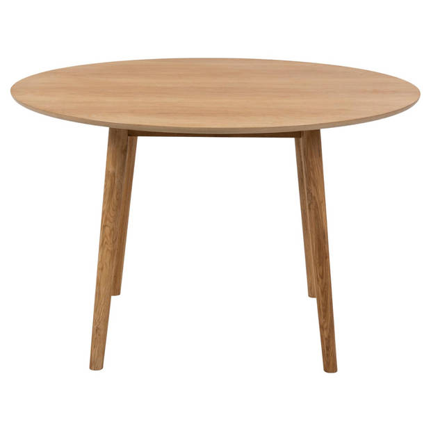 Nico - Eettafel - rond 120cm - Eiken.