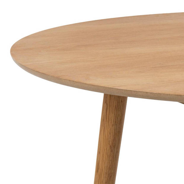 Nico - Eettafel - rond 120cm - Eiken.