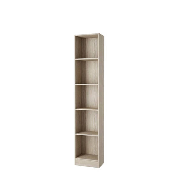 Base kast A 4 planken eiken decor.