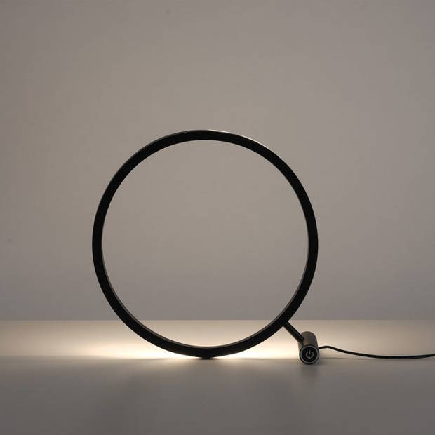 Paul Neuhaus Tafellamp Ritus Ø 30 cm zwart