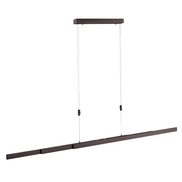 Paul Neuhaus Hanglamp Adriana verstelbaar L 120-180 cm bruin