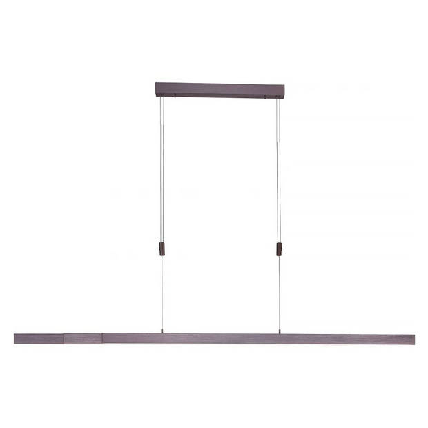 Paul Neuhaus Hanglamp Adriana verstelbaar L 120-180 cm bruin