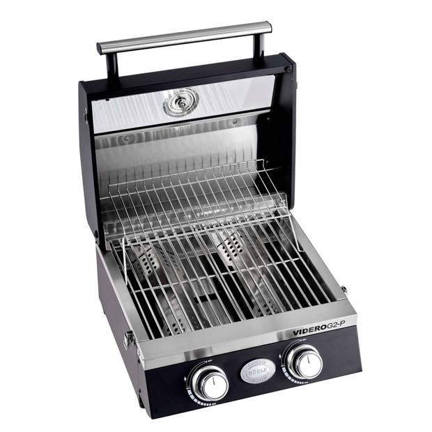 Rösle Barbecue - Barbecue Gas Videro G2-P 50 mbar - Roestvast Staal - Zwart