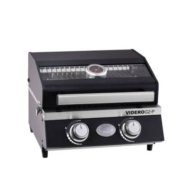 Rösle Barbecue - Barbecue Gas Videro G2-P 50 mbar - Roestvast Staal - Zwart