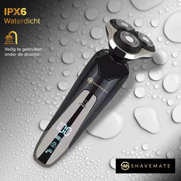 ShaveMate - 3-in-1 Scheerapparaat - Baard Trimmer - Tondeuse Voor Mannen - Hair Clipper Set - Draadloos - Waterproof