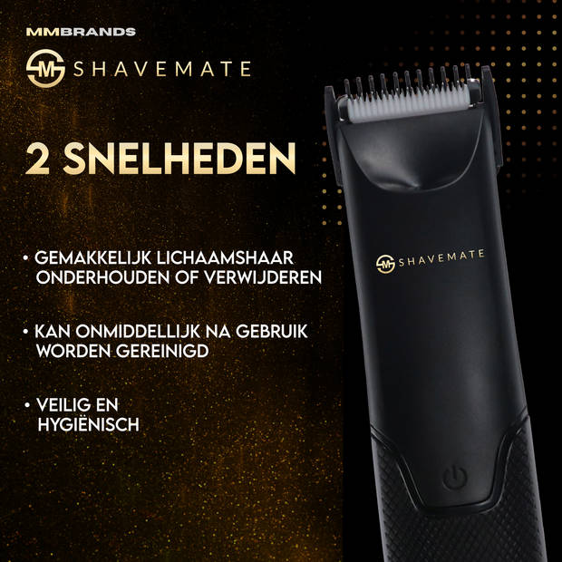 ShaveMate 5-in-1 Body Groomer Mannen - Heren Body Trimmer - Multi Groomer - Schaamhaar Scheerapparaat