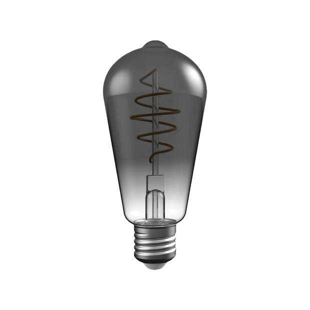 Blokker LED Bulb ST64 4.5W E27 spiraal titanium - Dimbaar