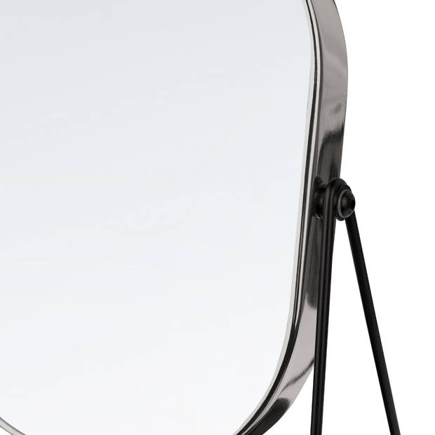 Beliani CORREZE - Make-up spiegel-Zwart-IJzer