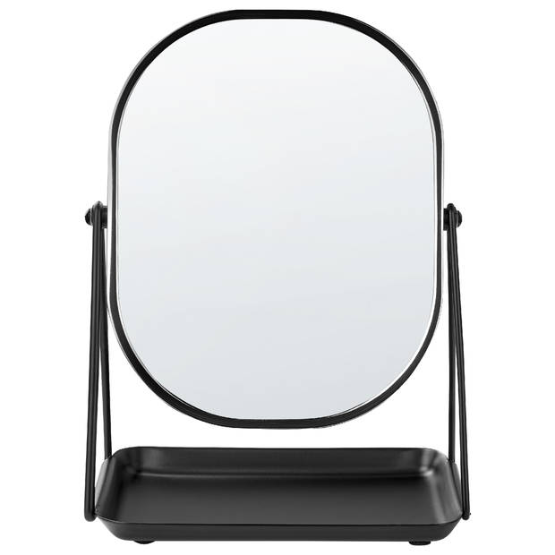 Beliani CORREZE - Make-up spiegel-Zwart-Metaal