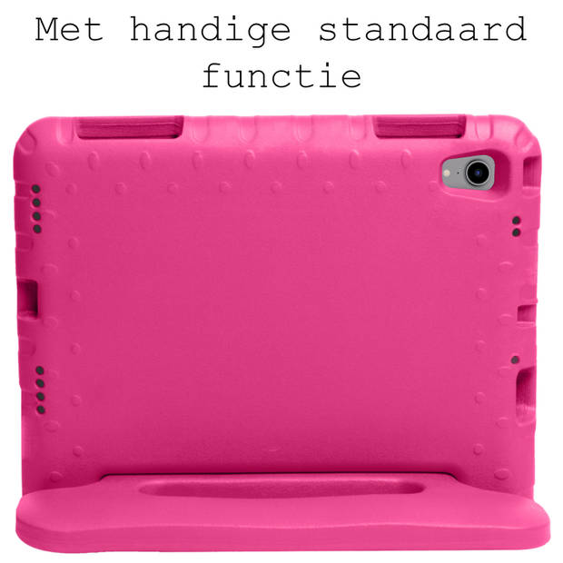 Basey iPad 2022 Kinderhoesje Foam Case Hoesje Cover Hoes -Roze
